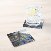 Yosemite Nationalpark Merced Fluss-| Am Rechteckiger Pappuntersetzer (Vor Ort)