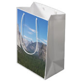 Yosemite Nationalpark Mountain Valley Landschaftli Mittlere Geschenktüte (Rückseite Schrägansicht)