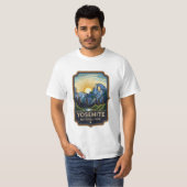 Yosemite-Nationalpark-Patch T-Shirt (Vorne ganz)