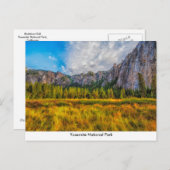Yosemite Nationalpark Post Card Postkarte (Vorne/Hinten)