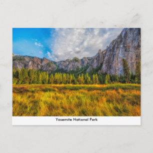 Yosemite Nationalpark Post Card Postkarte