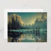 Yosemite Nationalpark Postcard Postkarte (Vorne/Hinten)