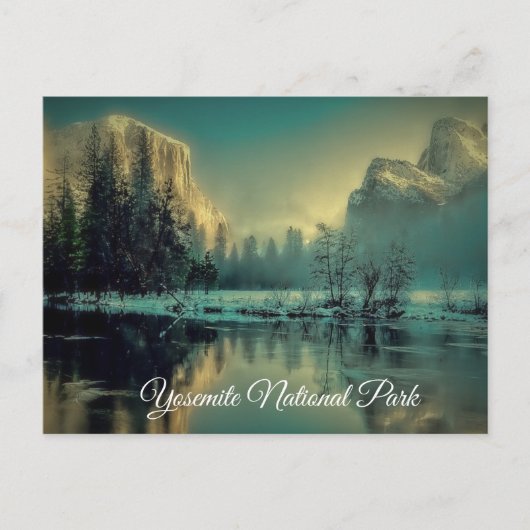 Yosemite Nationalpark Postcard Postkarte (Vorderseite)