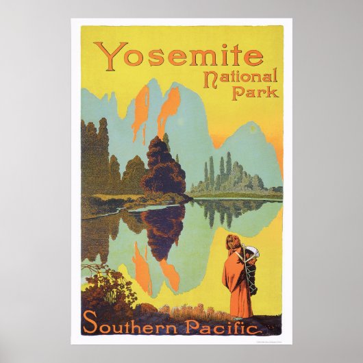 Yosemite-Nationalpark Poster (Vorne)