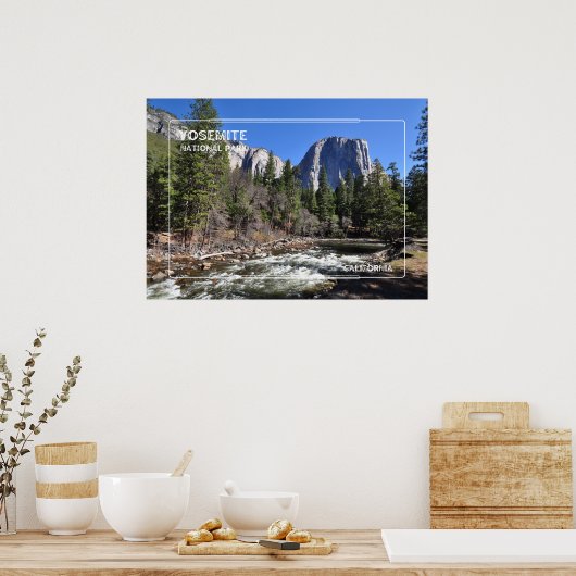 Yosemite-Nationalpark Poster (Küche)