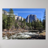 Yosemite-Nationalpark Poster (Vorne)