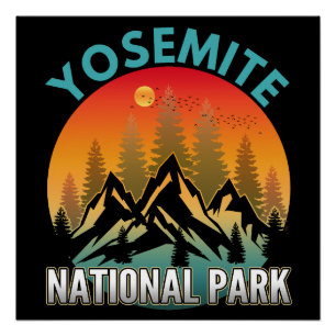 Yosemite-Nationalpark Poster