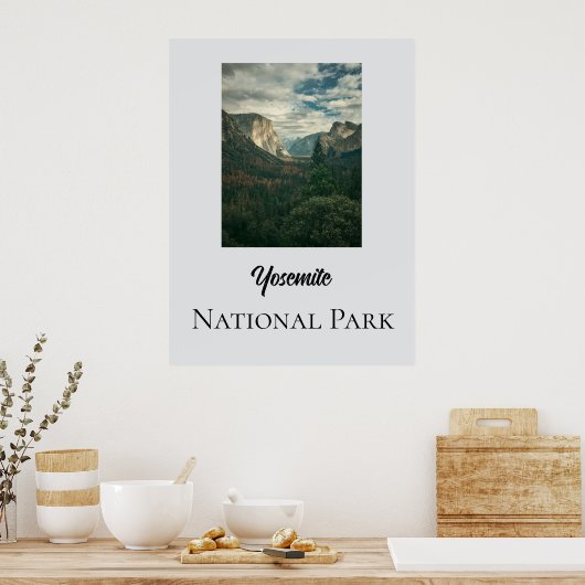 Yosemite-Nationalpark Poster (Küche)