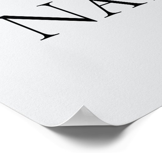 Yosemite-Nationalpark Poster (Ecke)