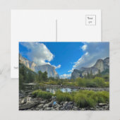 Yosemite-Nationalpark Postkarte (Vorne/Hinten)