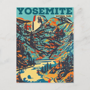 Yosemite-Nationalpark Postkarte