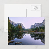 Yosemite-Nationalpark Postkarte (Vorne/Hinten)
