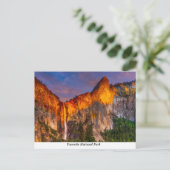 Yosemite-Nationalpark Postkarte (Stehend Vorderseite)