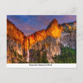 Yosemite-Nationalpark Postkarte