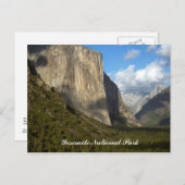 Yosemite-Nationalpark Postkarte (Vorne/Hinten)