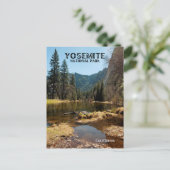 Yosemite-Nationalpark Postkarte (Stehend Vorderseite)