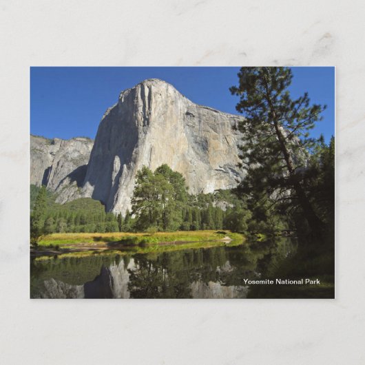 Yosemite-Nationalpark Postkarte (Vorderseite)