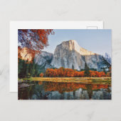 Yosemite-Nationalpark Postkarte (Vorne/Hinten)
