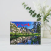 Yosemite-Nationalpark Postkarte (Stehend Vorderseite)