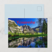 Yosemite-Nationalpark Postkarte (Vorne/Hinten)
