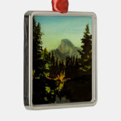 Yosemite Nationalpark: Reflektion der Halfdome Ornament Aus Metall (Rechts)