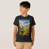 Yosemite Nationalpark Reisen T-Shirt (Vorne ganz)