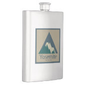 Yosemite Nationalpark Rustikal Flachmann (Rechts)