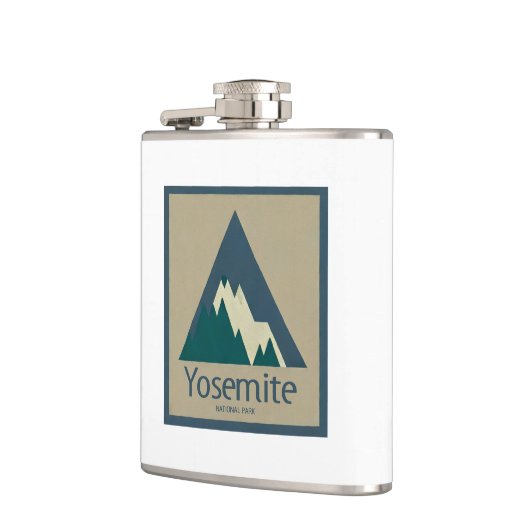 Yosemite Nationalpark Rustikal Flachmann (Links)