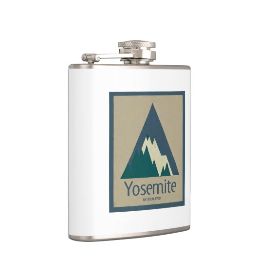 Yosemite Nationalpark Rustikal Flachmann (Rechts)