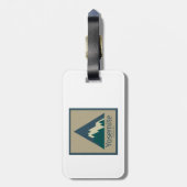 Yosemite Nationalpark Rustikal Gepäckanhänger (Rückseite vertikal)