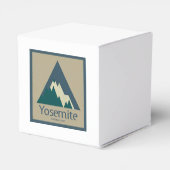 Yosemite Nationalpark Rustikal Geschenkschachtel (Rückseite)