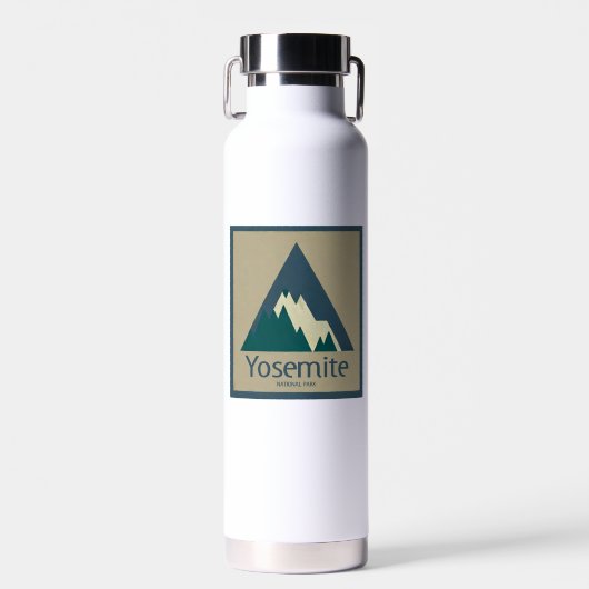 Yosemite Nationalpark Rustikal Trinkflasche (Vorne)