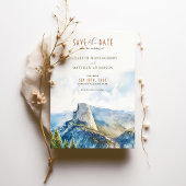 Yosemite Nationalpark Save the Date Halbkuppel Einladung