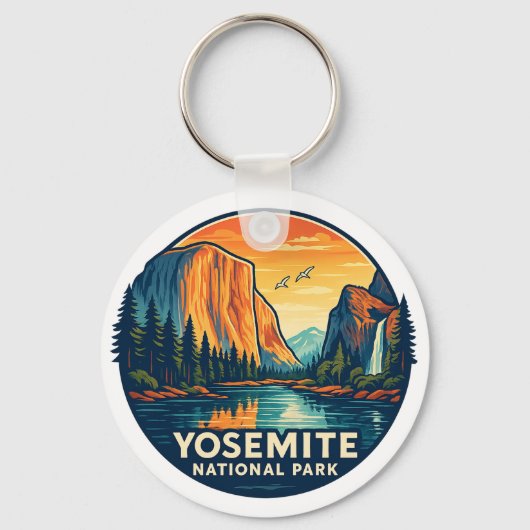 Yosemite Nationalpark Schlüsselanhänger (Vorderseite)