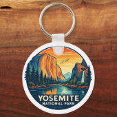 Yosemite Nationalpark Schlüsselanhänger (Vorderseite)