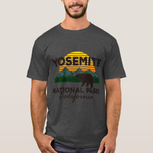 Yosemite Nationalpark Sierra Nevada Schwarzbär Su T-Shirt