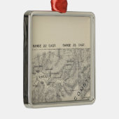 Yosemite Nationalpark Silbernes Ornament (Rechts)