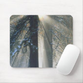 Yosemite-Nationalpark - Sonnenstrahlen streaming Mousepad (Mit Mouse)
