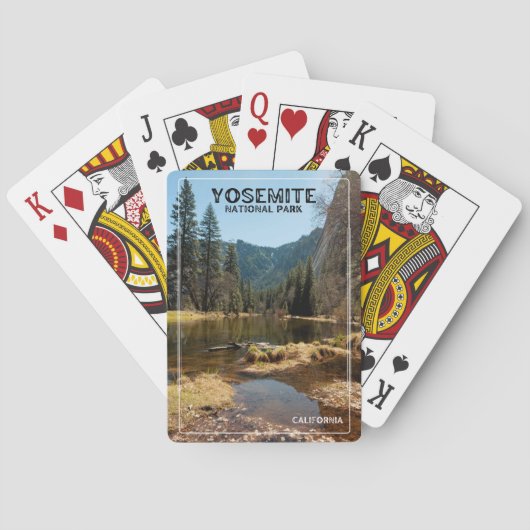 Yosemite-Nationalpark Spielkarten (Rückseite)