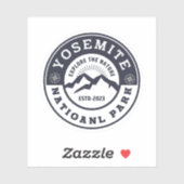 Yosemite Nationalpark Sticker (Blatt)