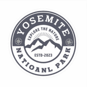 Yosemite Nationalpark Sticker