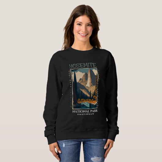 Yosemite, Nationalpark Sweatshirt (Vorne ganz)