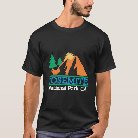 Yosemite-Nationalpark T-Shirt (Vorderseite)