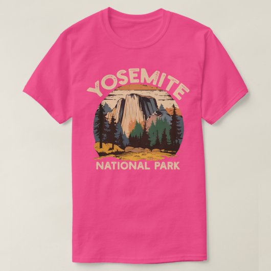 Yosemite-Nationalpark T-Shirt (Design vorne)