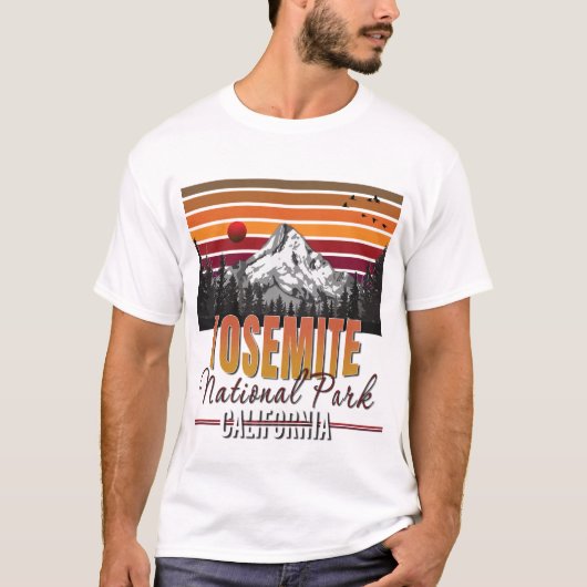 Yosemite-Nationalpark T-Shirt (Vorderseite)