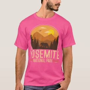 Yosemite Nationalpark T-Shirt Abenteuer Retro Vint