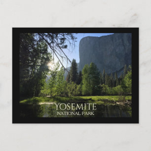 Yosemite Nationalpark Tourist Postkarte