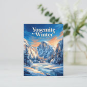 Yosemite Nationalpark USA Postkarte (Stehend Vorderseite)