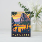 Yosemite, Nationalpark, USA, Reisen Postkarte (Stehend Vorderseite)