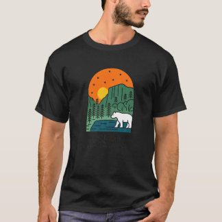 Yosemite Nationalpark Vintag 1890 Kalifornien T-Shirt